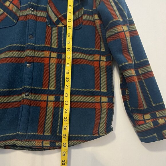 Matix Jacket Men’s Large Plaid Sherpa Lined Snap Front Flannel Shacket Layers - Picture 7 of 13